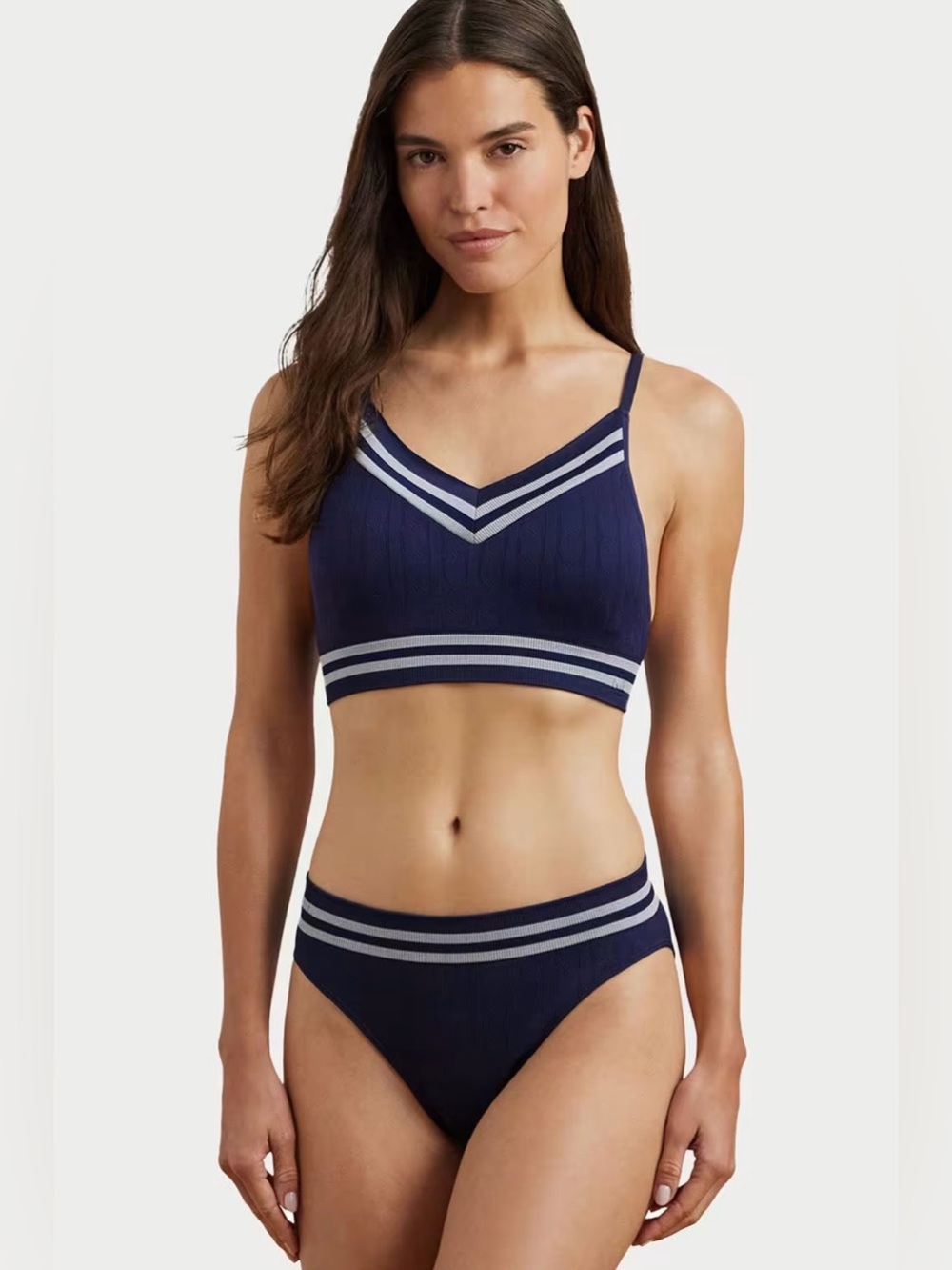 LAUREN RALPH LAUREN
Cricket Cable Texture Hi-Cut Brief Large
